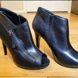 Nine West Peep Toe Booties